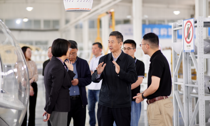 文化和游览部科技教育司一级巡视员汪平明光临Abpay飞机工业调查调研